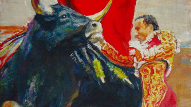 Flickr / Hubertine Heijermans Segui Last corrida of bullfighter 'El Fundi' - oil painting on canvas