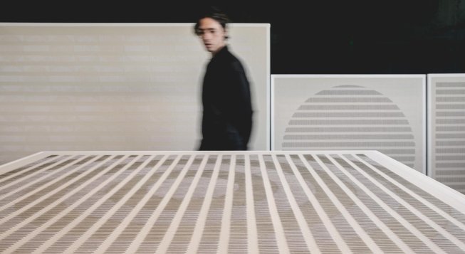 Andreas Diaz Andersson in his studio © Gerardo Maldonado