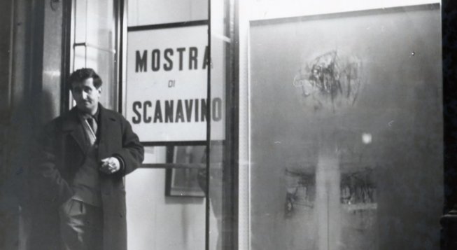 Emilio Scanavino, Galleria del Naviglio, 1959