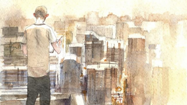 Gipi - Autoritratto sul tetto