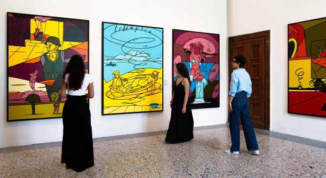 © Gabriele Leonardi, courtesy Archivio Valerio Adami