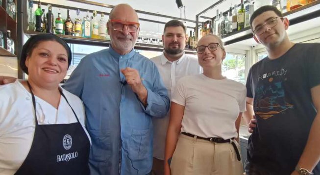 Andy Luotto e la squadra del Salotto di Rapallo © Alessandra Nasini