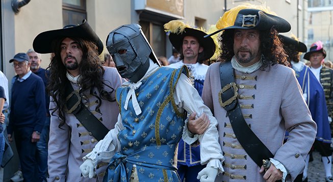 Maschera di ferro - Rievocazione