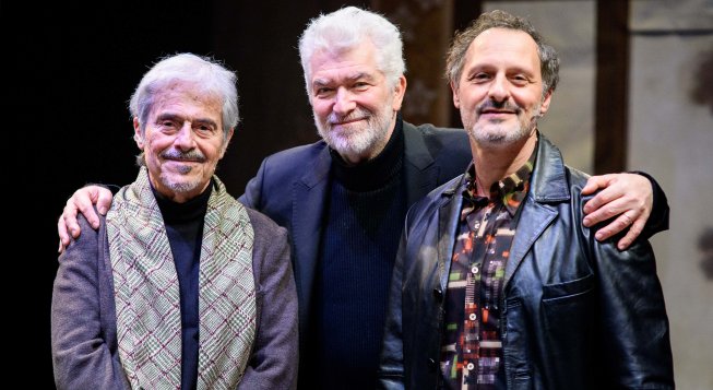 Massimo Dapporto, Gioele Dix e Fabio Troiano © Federico Pitto