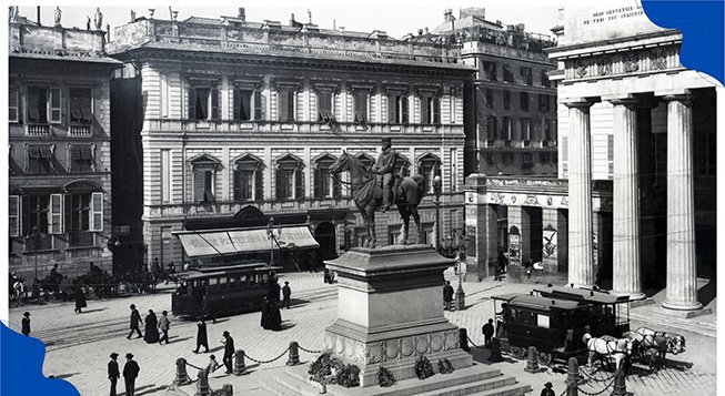 Piazza De Ferrari - Docsai, Archivio Fotografico del Comune