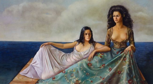 Leonor Fini, Le Radeau, 1940-43 © Leonor Fini Estate, Paris