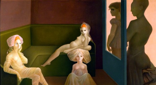 Leonor Fini, Rasch, Rasch, Rasch, meine Puppen Warten!, 1975 © Leonor Fini Estate, Paris