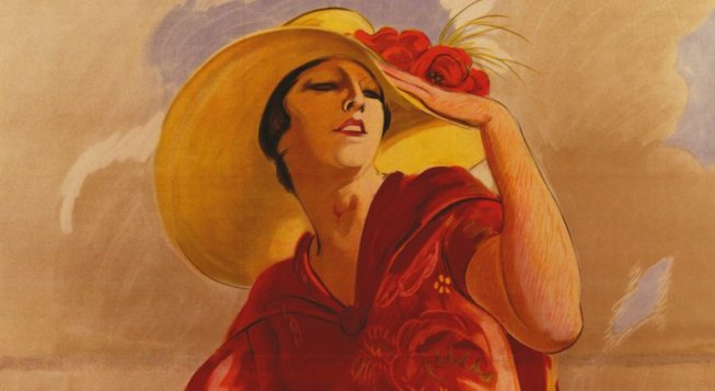 Marcello Dudovich, La Rinascente (manifesto, 1925), dalla mostra Cataloghissimo © Comune di Milano