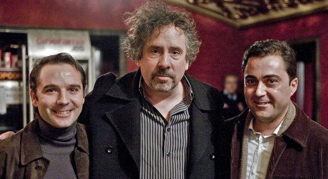 Carlos Grangel, Tim Burton e Jordi Grangel