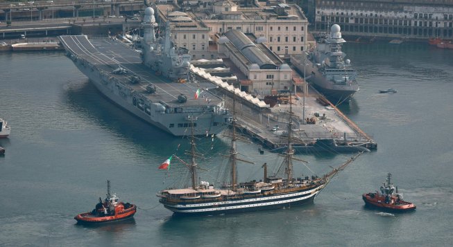 Nave Amerigo Vespucci alla Spezia: date, come prenotare la visita e programma