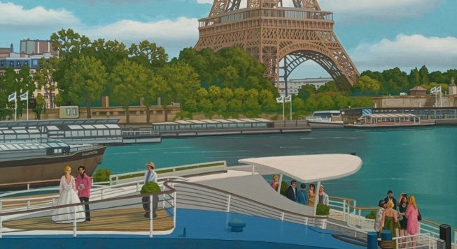 Aldo Damioli, A Parigi, 2024