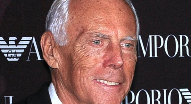 Giorgio Armani ph. Wikipedia/Jan Schroeder
