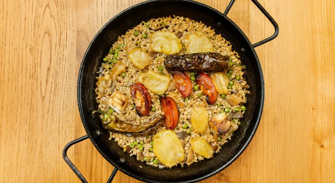 La paella di Tabarca