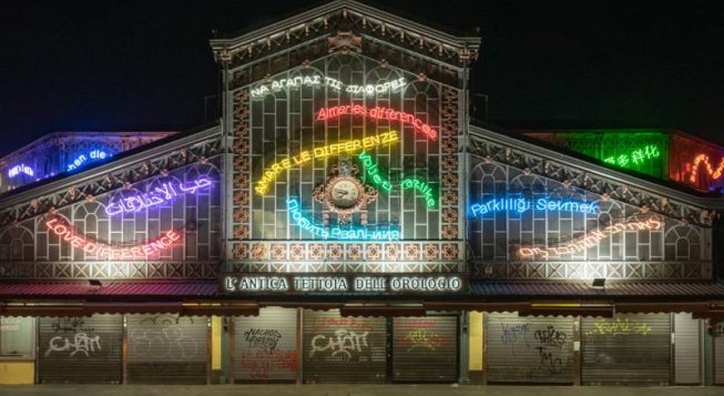 Luci d'artista 2024 - Michelangelo Pistoletto ©Marco Briola
