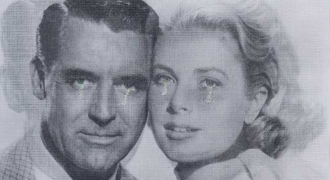 Francesco Vezzoli, Cary Grant was an Embroiderer (Grace Kelly Edition), 2000, courtesy of the artist