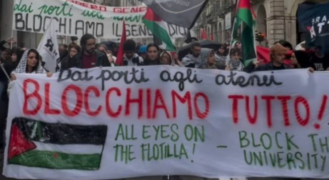 Torino, manifestazione 22 settembre - Ig/Collettivo Autonomo Universitari Torino