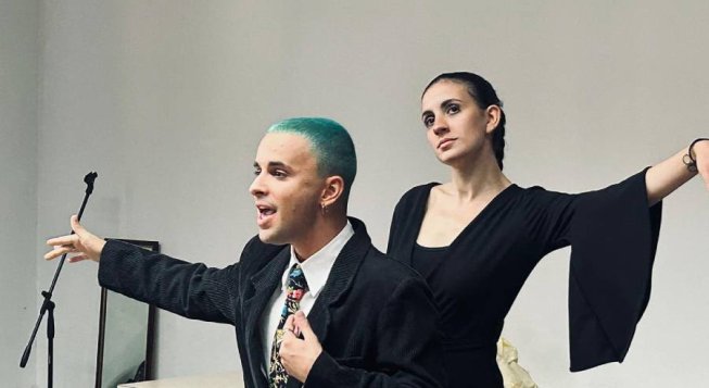 Domiziana Saunders e Christian Malzani @ Mariarita Colloca