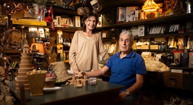 ©Nicola Dongo, in foto Carlo e Rosanna Luico