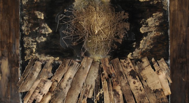 Maria Cristina Carlini, Omaggio a Kiefer © Mimmo Capurso