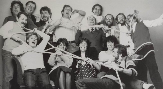 Il Teatro del Buratto nel 1987
