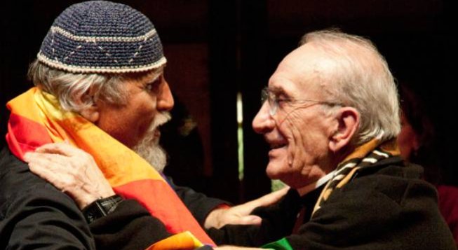 Moni Ovadia e Don Gallo al Suq 2010 ©Max Valle