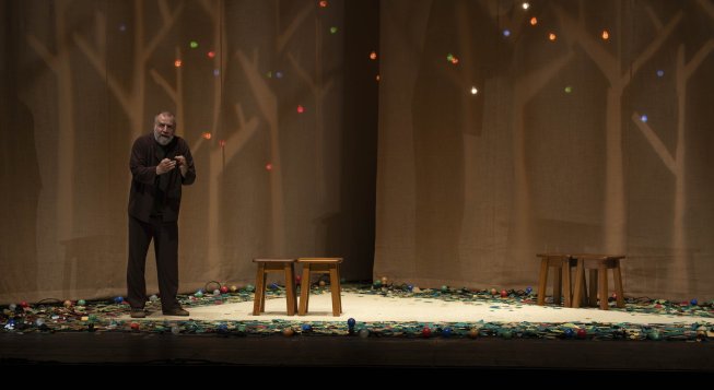 Ugo Digheri in Lu santo Jullare Francesco ©Alberto Terrile