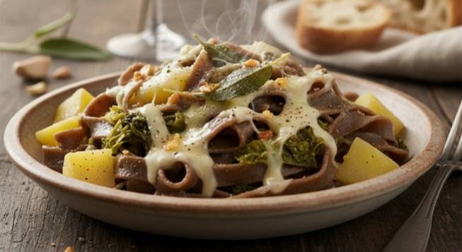 Pizzoccheri ©Gemini.google.com per mentelocale