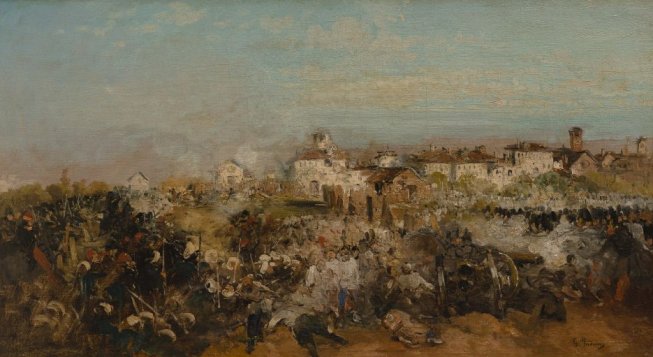 Bozzetto per la Battaglia di Magenta © Comune di Milano, Palazzo Moriggia | Museo del Risorgimento - De Lonti - Milano