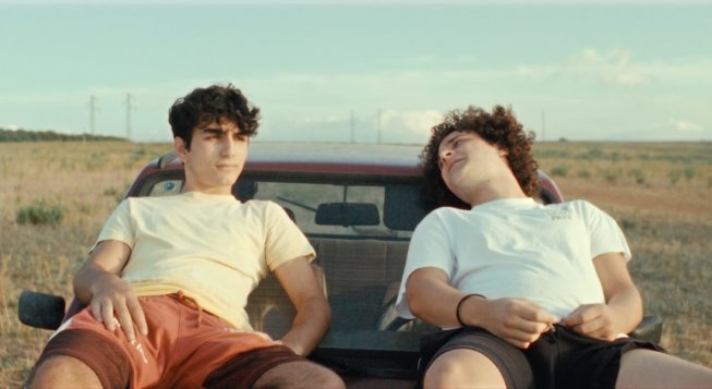 Francesco Grillo e Simone Iorgi, protagonisti del film Labirinti