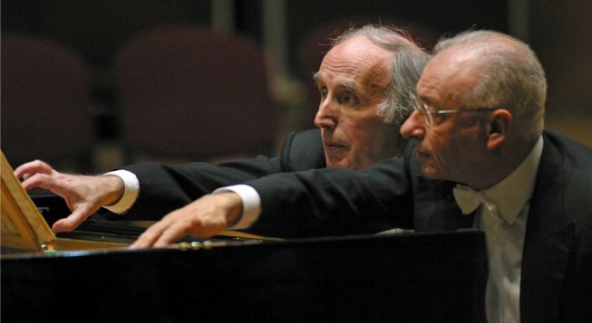 Bruno Canino e Antonio Ballista © Vico Chamla