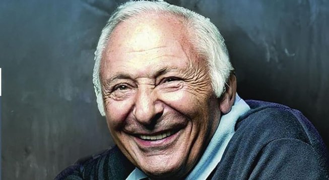 Mogol sulla copertina del libro Senza paura: la mia vita