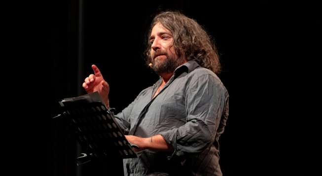 Giulio Cavalli © courtesy of Festival della Parola 2025