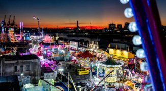 Inaugurazione del Luna Park 2025 a Genova con giri gratis, animatori e mascotte