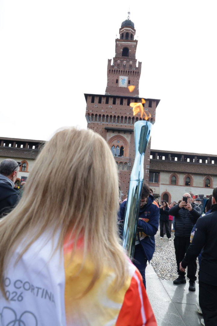 Fiamma Olimpica a Milano: giorno 2