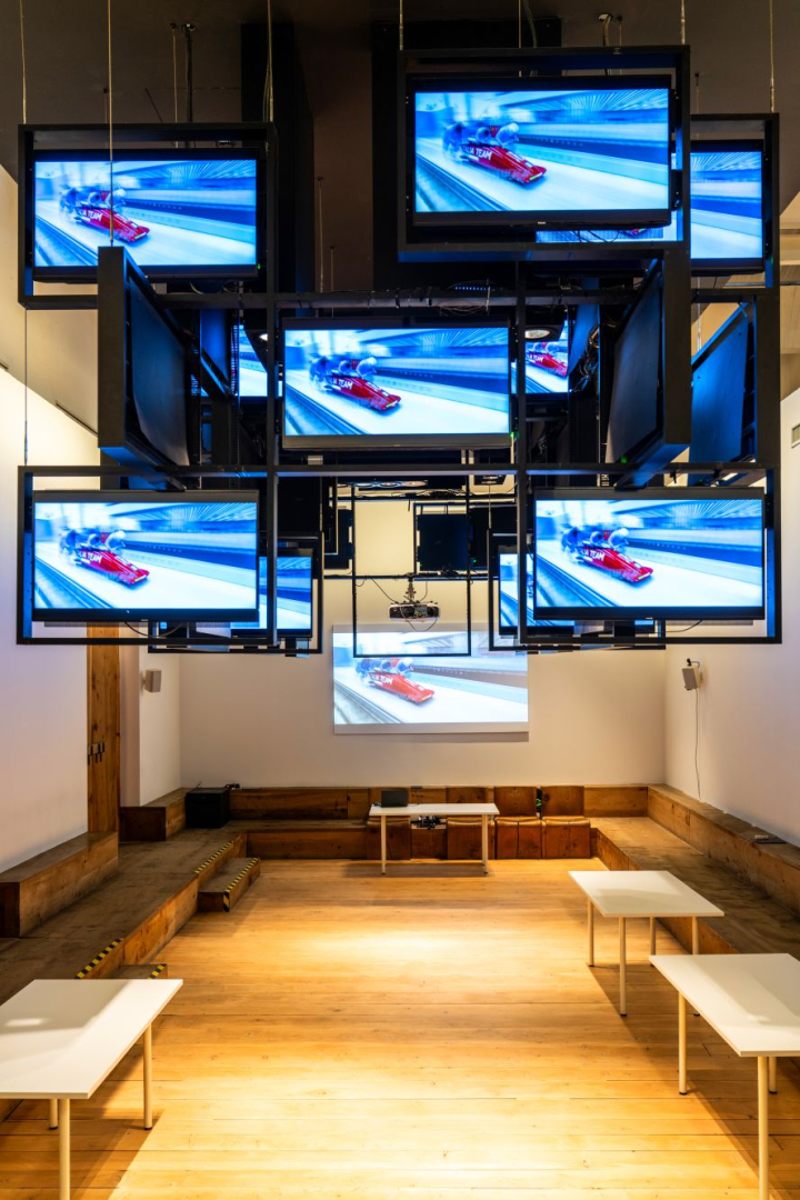 Casa Italia Milano Cortina 2026, installation view Musa at Triennale Milano © Simone Falso / Coni