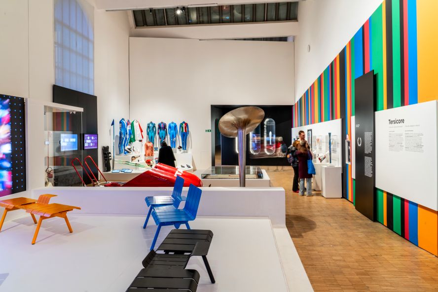 Casa Italia Milano Cortina 2026, installation view Musa at Triennale Milano © Simone Falso / Coni