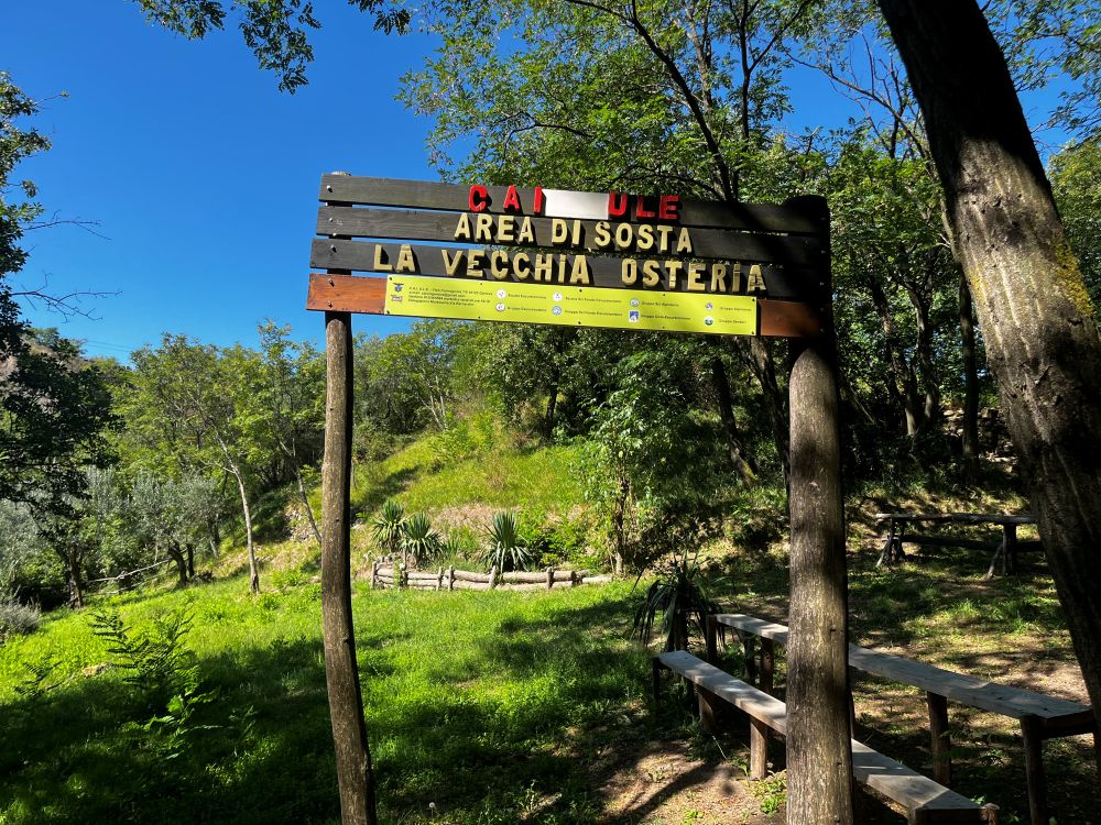area di sosta