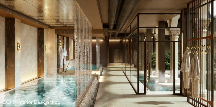 Piscine © Cgi & Interior Design Tdhp