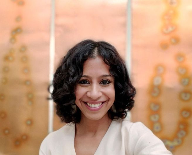 La Chola Poblete, Virgen de la leche, 2023, fotografia, 152 x 160 cm © La Chola Poblete