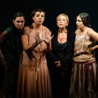 Streghe da marciapiede, con Luisa Amatucci, Miriam Candurro, Gina Amarante, Antonella Prisco e Peppe Romano