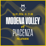 Volley al Palapanini: sfida tra Valsa Group Modena e Gas Sales Bluenergy Piacenza