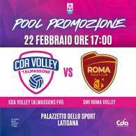 CDA volley talmassons FVG VS SMI roma volley