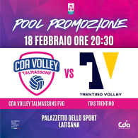 CDA volley talmassons FVG VS itas trentino