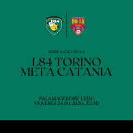 L84 Torino - Meta Catania, partita di calcio a Leinì