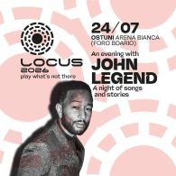 John Legend - an evening of songs & stories al Locus Festival 2026