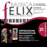 IMPRESSIONI ROMANTICHE, Musica Felix 2026
