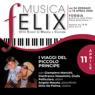 I VIAGGI DEL PICCOLO PRINCIPE, Musica Felix 2026