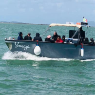 TOUR IN BARCA LAGUNA DELLO STAGNONE E VISITA ALLA STRADA SOMMERSA FENICIO PUNICA
