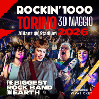 Rockin'1000 a Torino: il grande concerto all'Allianz Stadium