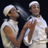 Clown spaventati panettieri